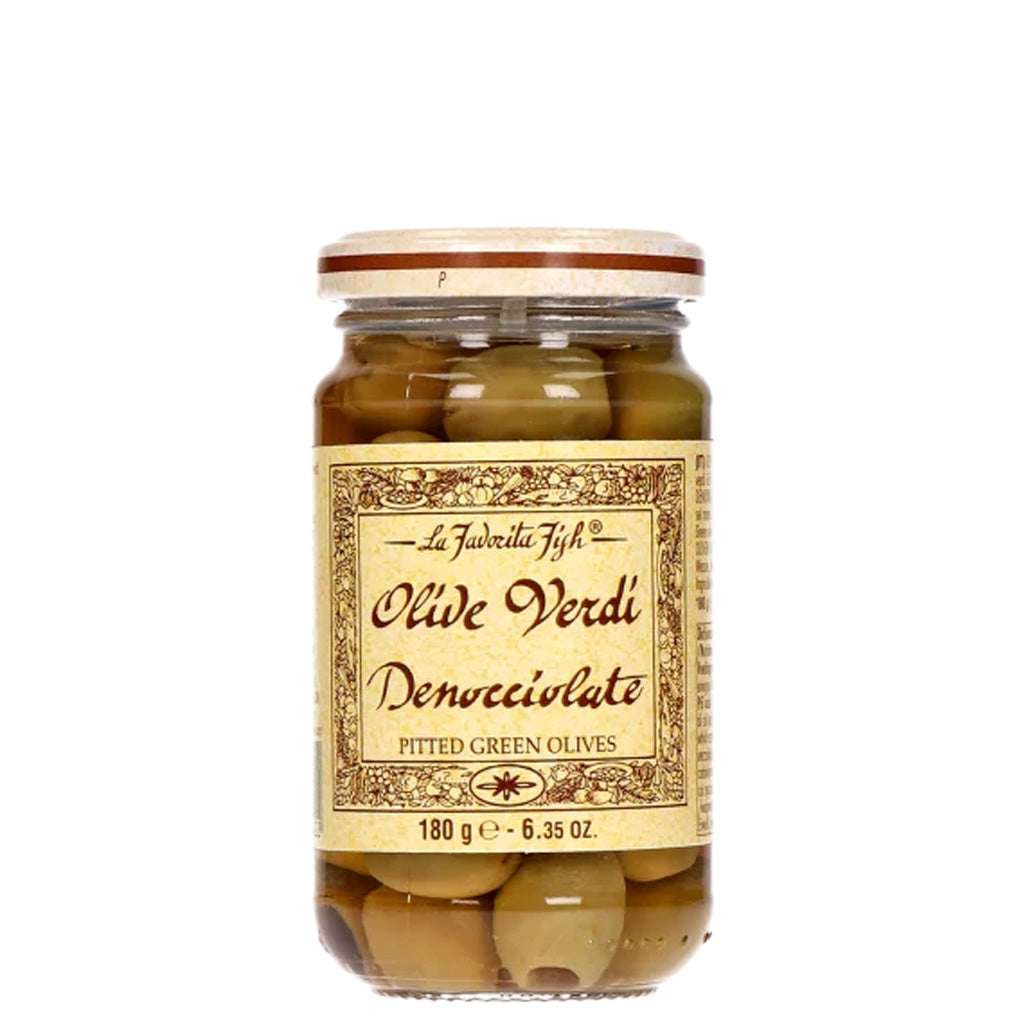 Olive Verdi Denocciolate 180g - La Favorita Live