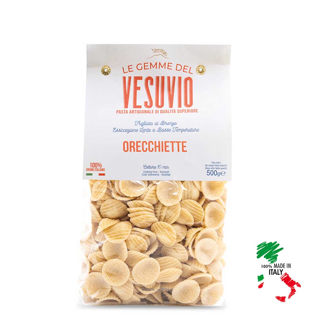Orecchiette 500 g – Grania, bronzegezogene Pasta aus Kampanien