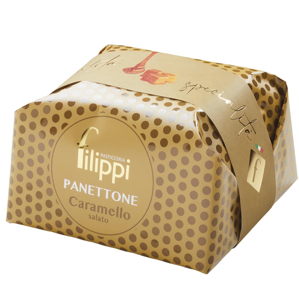 Panettone Caramello Salato  500g - Filippi