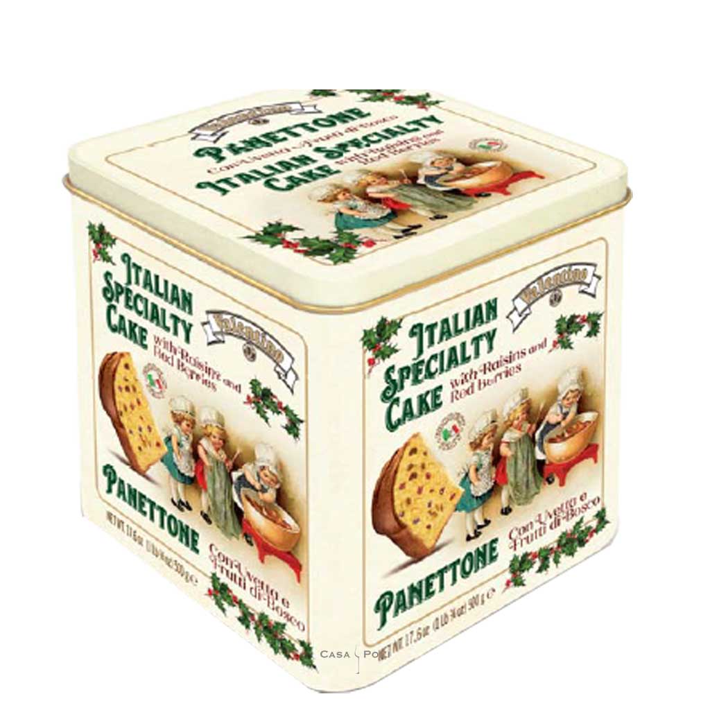 Panettone 500g mit Rosinen und Frutta di Bosco - Valentino