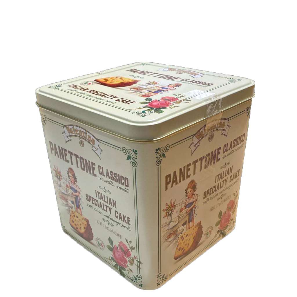Panettone Classico 500 g in Blechdose - Valentino