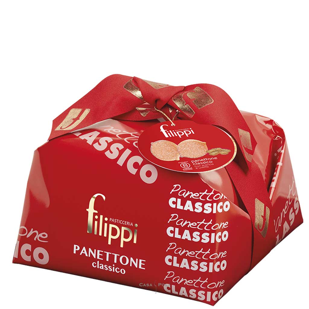 Panettone Classico con arancia  500g - Filippi