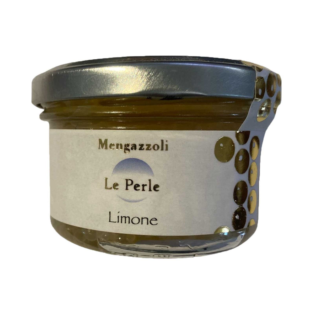 Le Perle Limone von Mengazzoli, Zitronen-Perlen mit 80 Prozent Zitronensaft