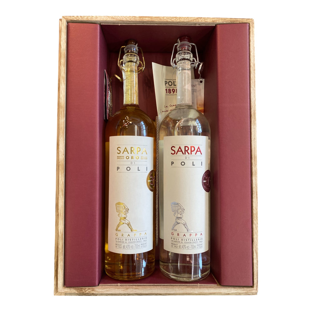 Sarpa & Sarpa Oro Geschenkbox – Distilleria J. Poli