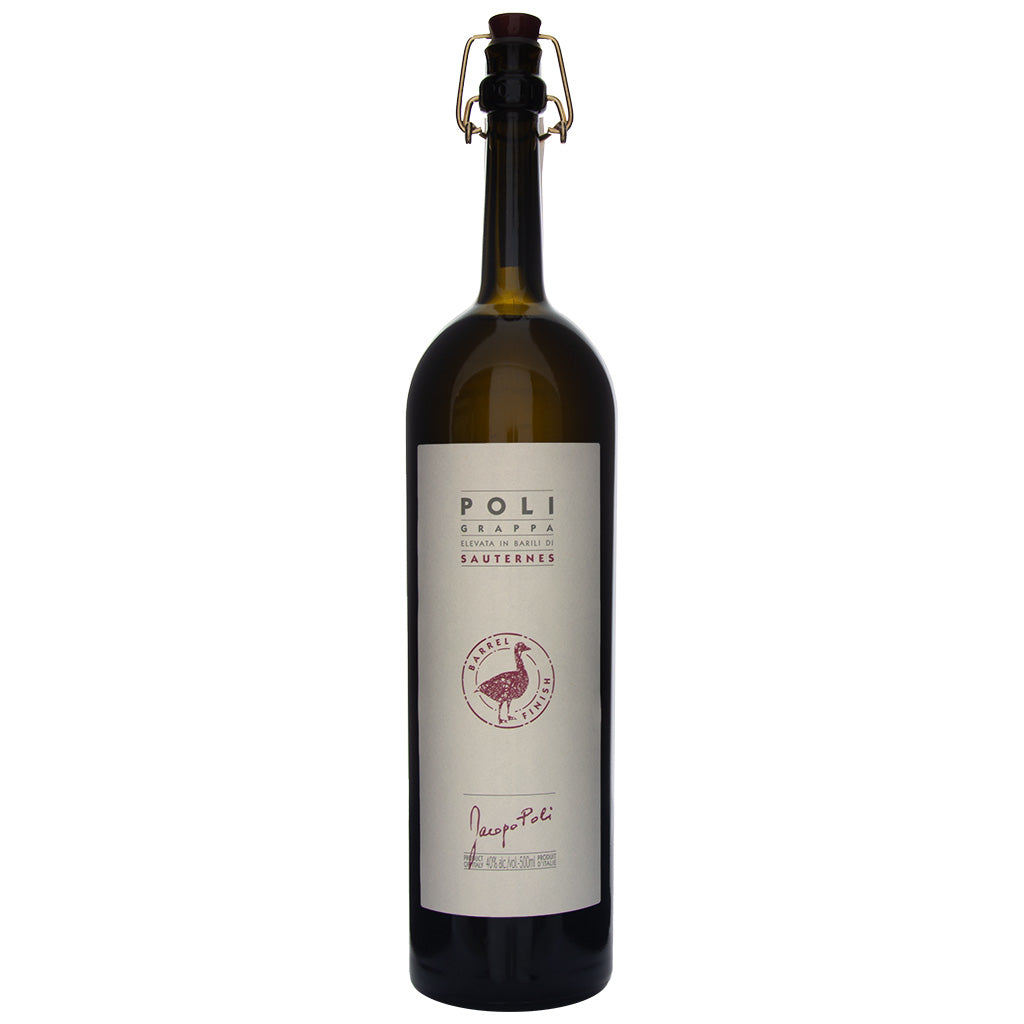 Grappa affinata in Barili di Sauternes 50 cl.