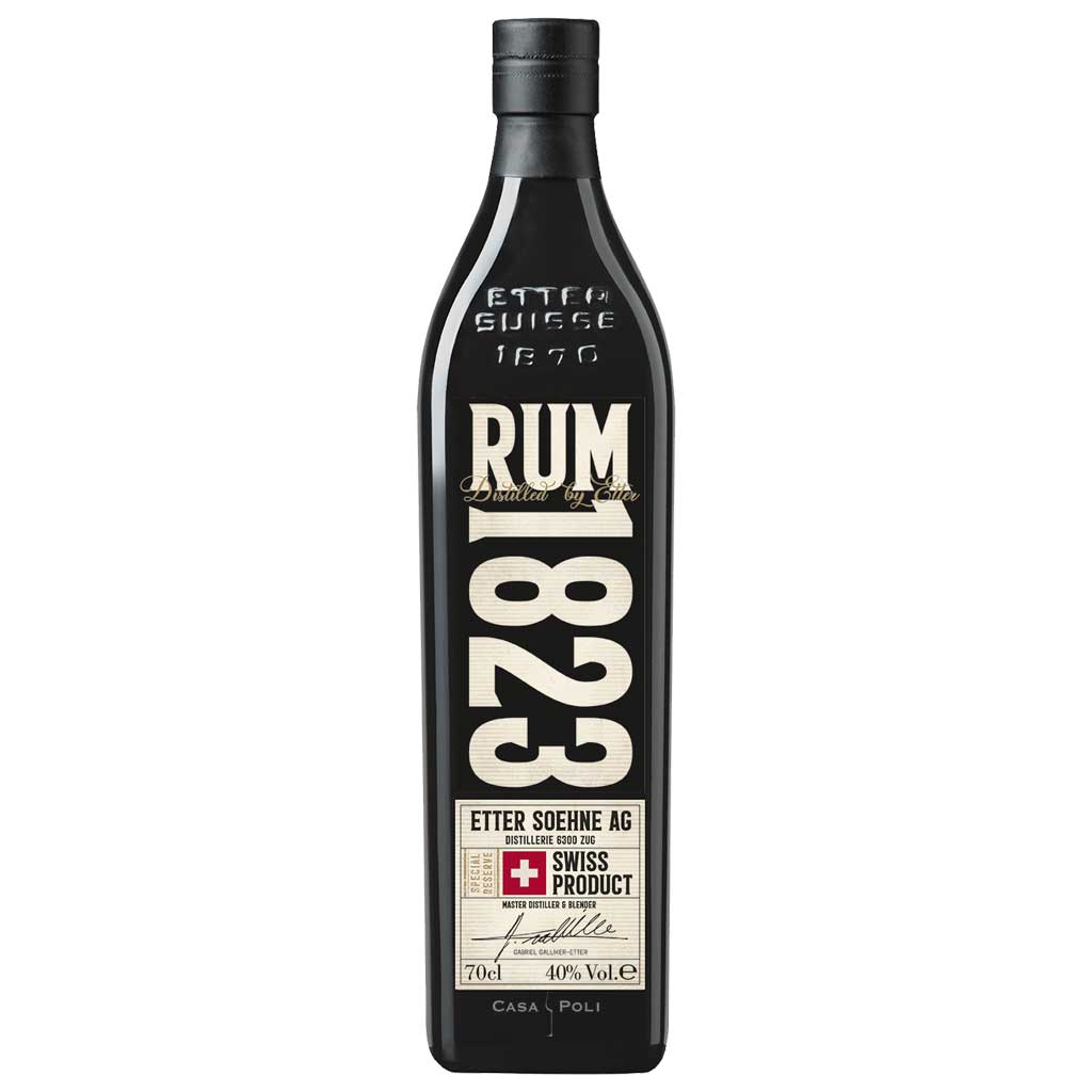 RUM1823 – Swiss Rum – 7 Jahre Bourbon-Fass – 70cl - Etter Söhne AG
