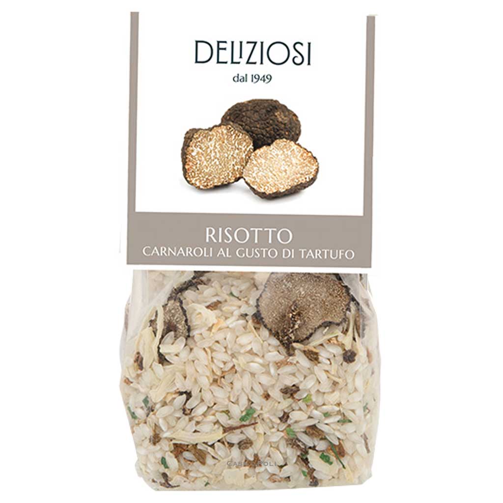 Risotto Carnaroli al Tartufo 250 g – mit schwarzem Sommertrüffel, Deliziosi