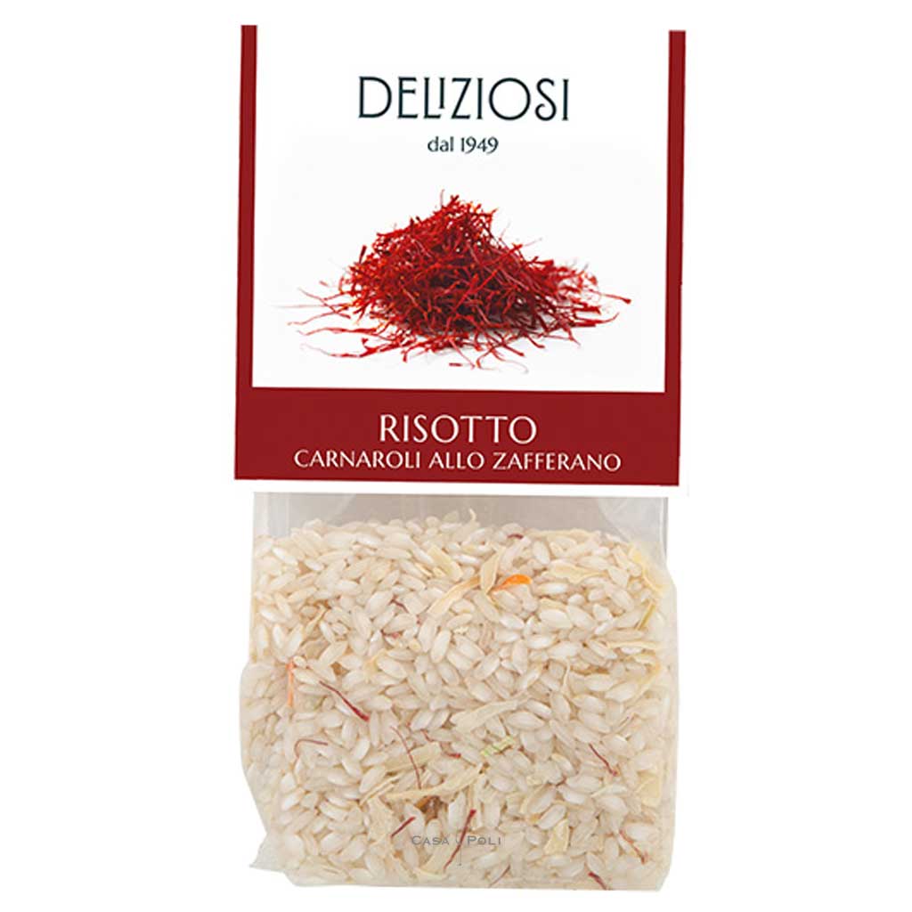 Risotto Carnaroli allo zafferano 250g - Deliziosi