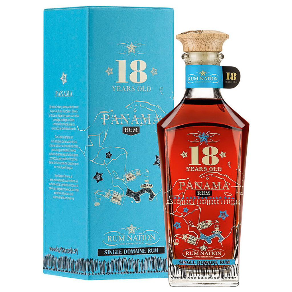 Rum Nation Panama 18 Years Single 70 cl.