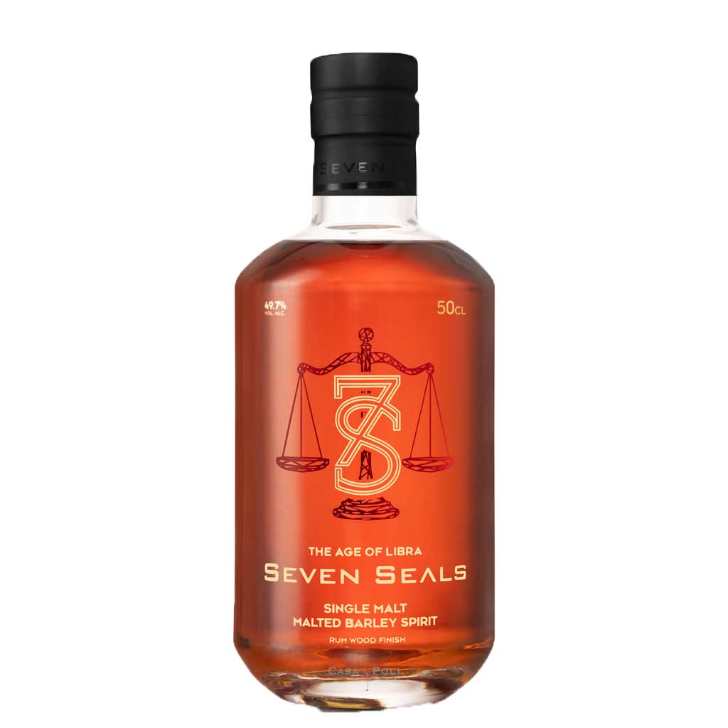 Seven Seals The Age of Libra Single Malt Rum Wood Finish.