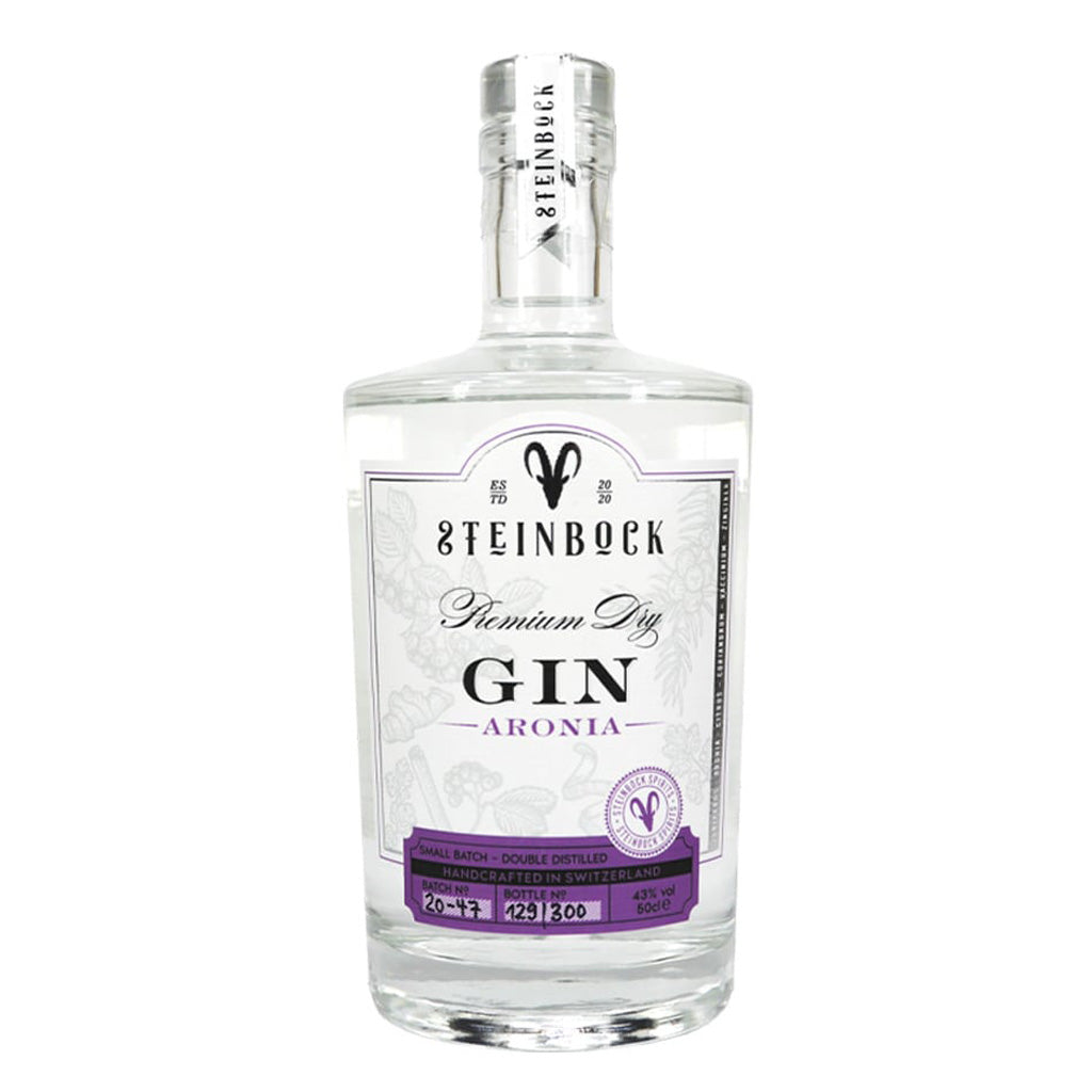 Steinbock Aronia Premium Dry Gin 5 cl. / 70 cl.