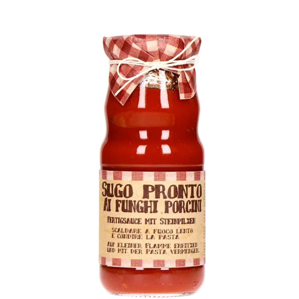 Sugo Pronto ai Funghi Porcini 350g - Casarecci di Calabria