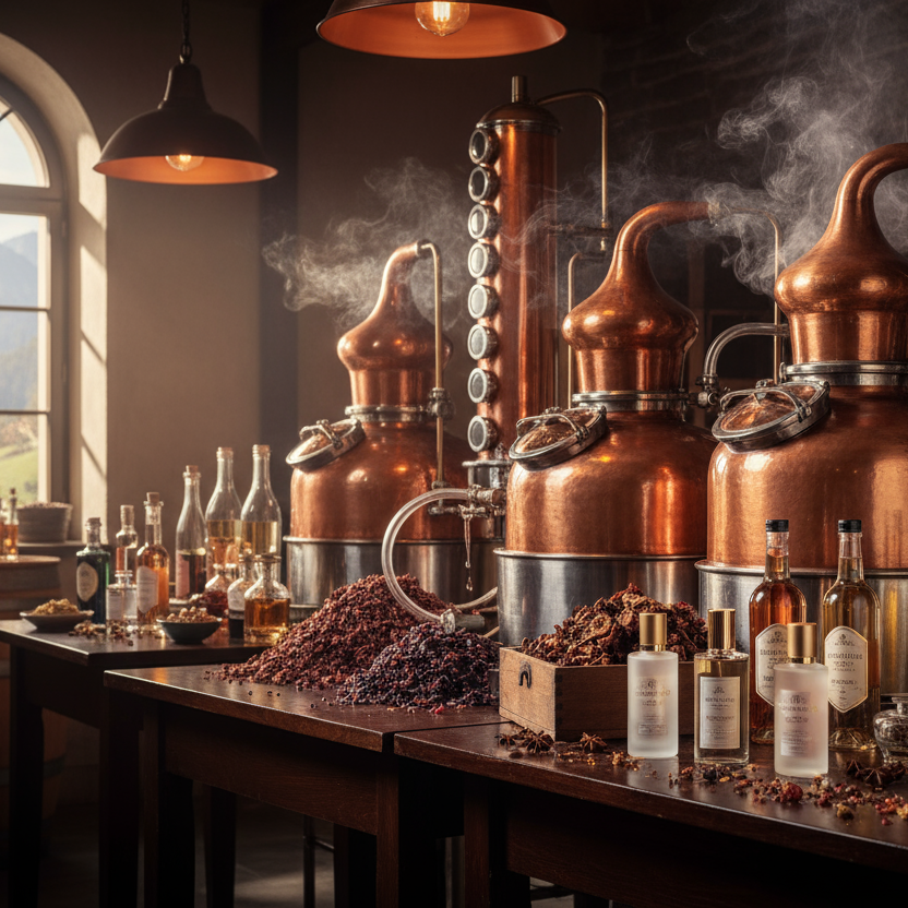 Distilleria Traubentrester, Colone, Genuss, 1000 Düfte