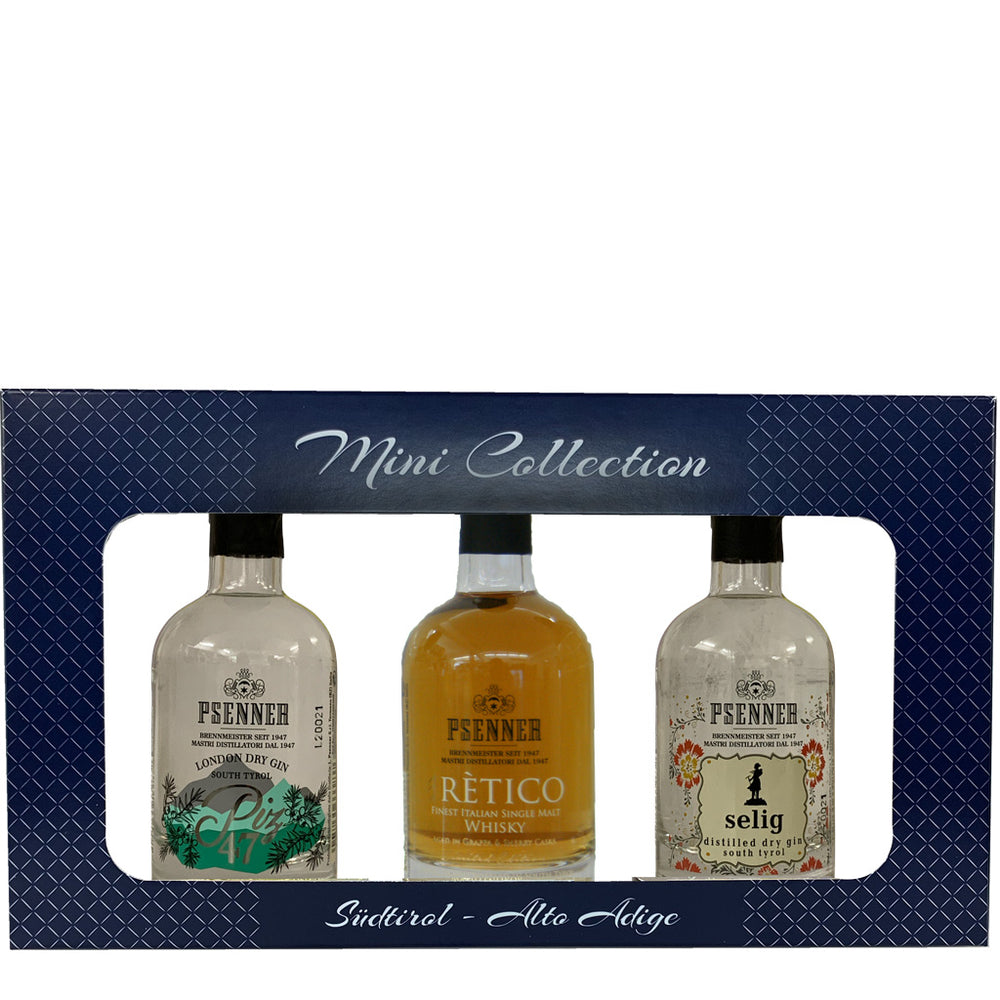 Psenner Gin Whisky Mini Collection 30 cl. – L. Psenner