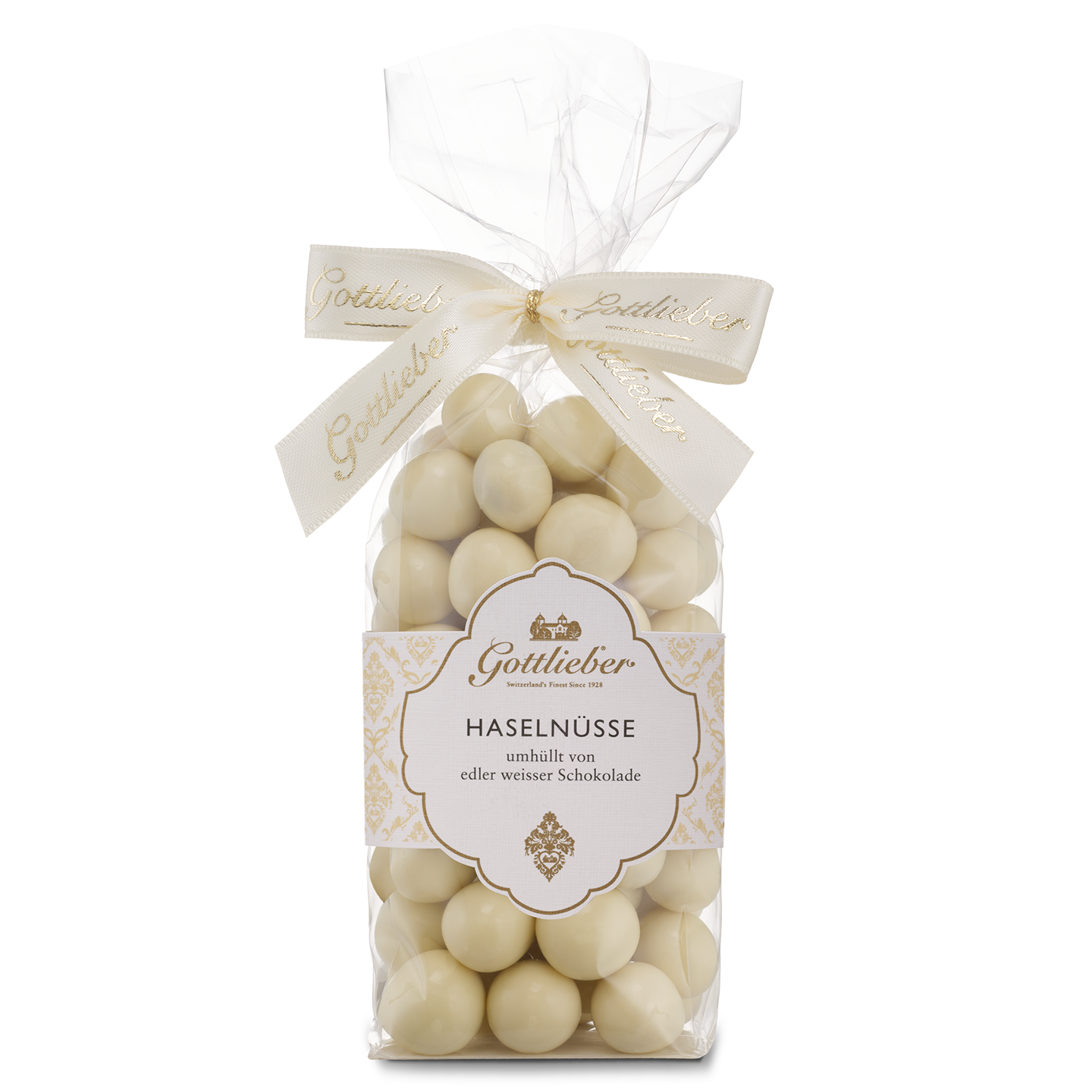 Haselnüsse mit weisser Schokolade
Im Säckli