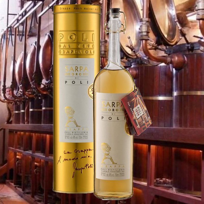 Grappa Sarpa Oro - J. Poli