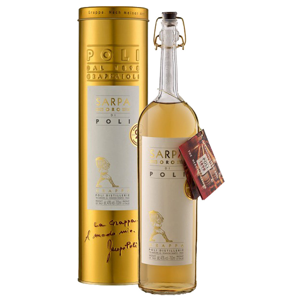 Grappa Sarpa Oro - J. Poli