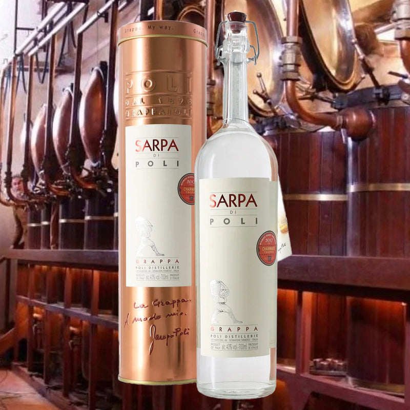 Grappa Sarpa Poli 70 cl. – Distilleria J. Poli, Stimmungsbild