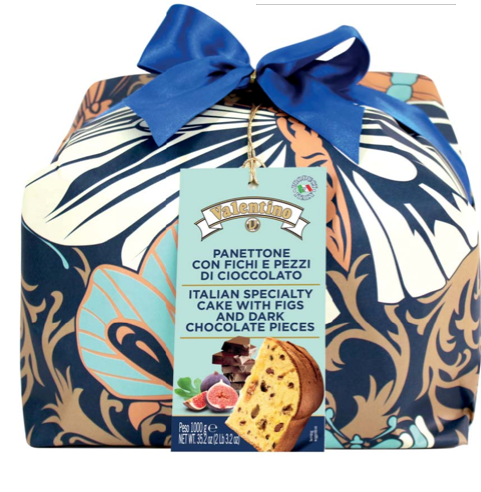 Panettone 1000g mit Feigen und dunklen Schokoladenstückchen